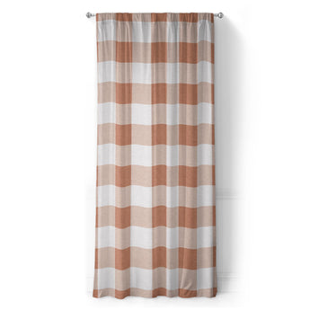 Buffalo Plaid Light Terracotta in Long (50" x 96") Size