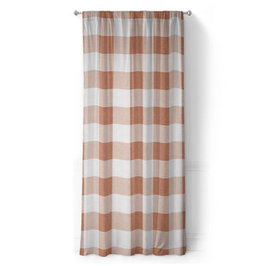 Buffalo Plaid Light Terracotta in Long (50" x 96") Size