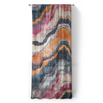 Helga Blue & Purple in Long (50" x 96") Size