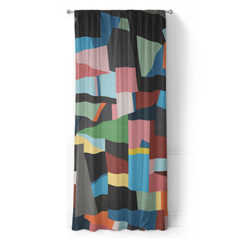 Baxter Blue Multicolor in Long (50" x 96") Size