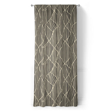 Paxton Black Taupe in Long (50" x 96") Size