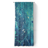 Sylvie Seafoam & Teal in Long (50" x 96") Size