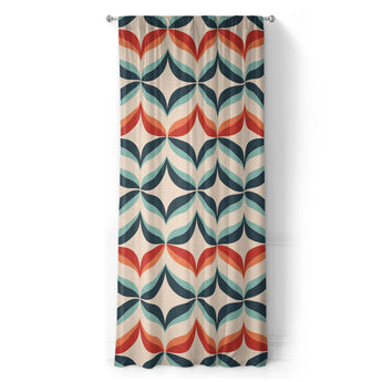 Jasper Blue & Red in Long (50" x 96") Size