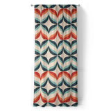Jasper Blue & Red in Long (50" x 96") Size