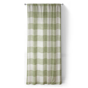 Buffalo Plaid Light Sage in Long (50" x 96") Size