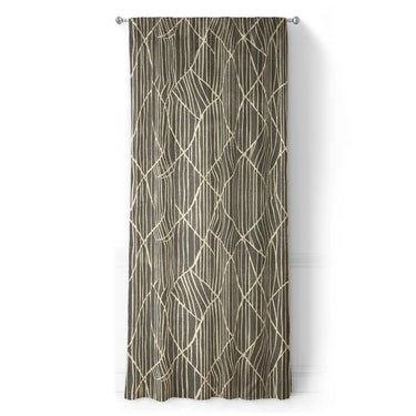 Paxton Black Taupe in Long (50" x 96") Size