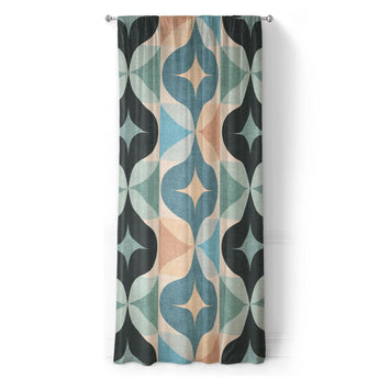Maxine Seafoam & Peach in Long (50" x 96") Size