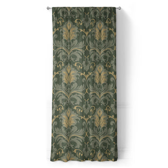 Agnes Deep Olive in Long (50" x 96") Size