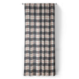 Wallace Plaid Navy & Red in Long (50" x 96") Size