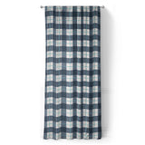 Wallace Plaid Blue & Teal in Long (50" x 96") Size