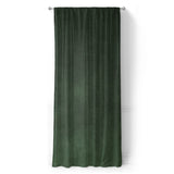 Keanu Watercolor Dark Green Ombre in Long (50" x 96") Size