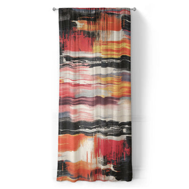 Jörgan Red & Black in Long (50" x 96") Size