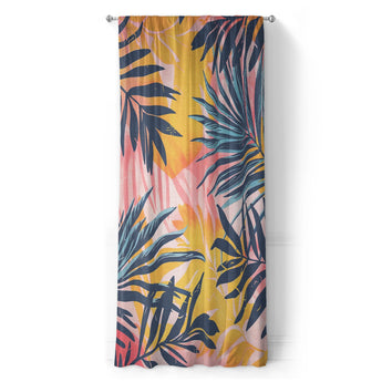 Florian Pink & Blue in Long (50" x 96") Size