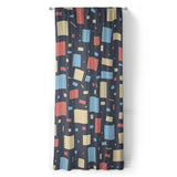Geometric Confetti Twilight in Long (50" x 96") Size