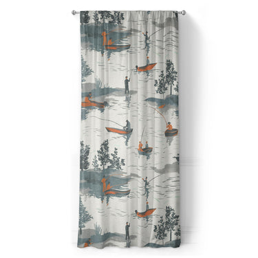 Gone Fishing in Long (50" x 96") Size