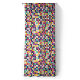 Pixel Mosaic Multicolor Midtone in Long (50" x 96") Size
