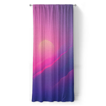 Siderays Blue & Pink in Long (50" x 96") Size