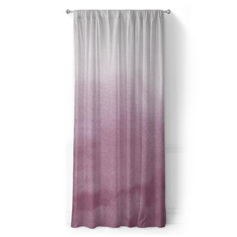 Kieran Watercolor Mauve Ombre in Long (50" x 96") Size