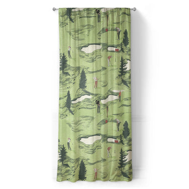 Out on the Links in Long (50" x 96") Size