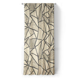 Harlan Ivory & Black in Long (50" x 96") Size