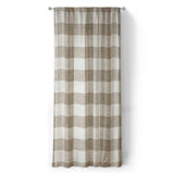 Buffalo Plaid Light Cedar Brown in Long (50" x 96") Size