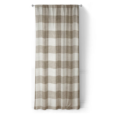 Buffalo Plaid Light Cedar Brown in Long (50" x 96") Size