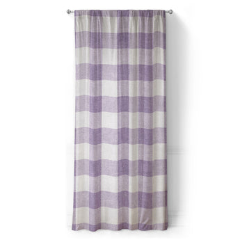 Buffalo Plaid Lilac in Long (50" x 96") Size