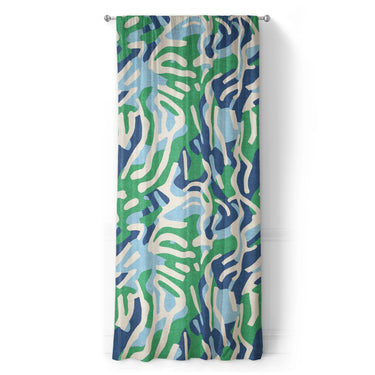 Leonardo Blue Green in Long (50" x 96") Size