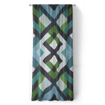 Sonora Blue & Green in Long (50" x 96") Size