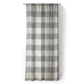 Buffalo Plaid Light Grey in Long (50" x 96") Size