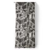 Harmon Surreal Chess Black & White in Long (50" x 96") Size