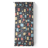 Geometric Confetti Twilight in Long (50" x 96") Size