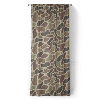 Duck Camo Brown in Long (50" x 96") Size