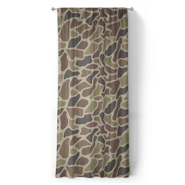Duck Camo Brown in Long (50" x 96") Size