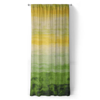 Ruidoso Green & Yellow in Long (50" x 96") Size