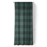 Buffalo Plaid Deep Teal in Long (50" x 96") Size