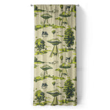 UFO Cow Abduction Toile in Long (50" x 96") Size