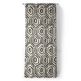 Torrance Black & Ivory in Long (50" x 96") Size