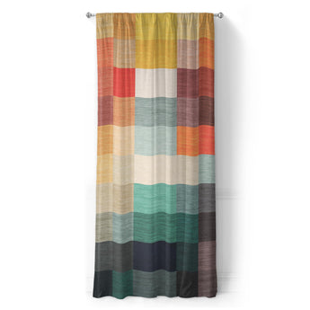 Polyphony Multicolor Earthtone in Long (50" x 96") Size