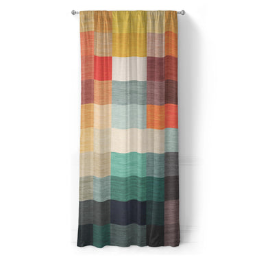 Polyphony Multicolor Earthtone in Long (50" x 96") Size