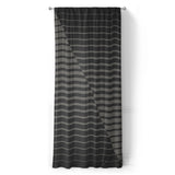 Euclid Black & Neutral Grey in Long (50" x 96") Size