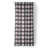 Wallace Plaid Navy & Red in Long (50" x 96") Size