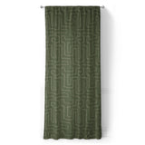 Terra Olive Green in Long (50" x 96") Size