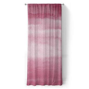 Jacinda Watercolor Pink Ombre in Long (50" x 96") Size