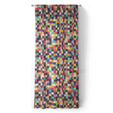 Pixel Mosaic Multicolor Midtone in Long (50" x 96") Size
