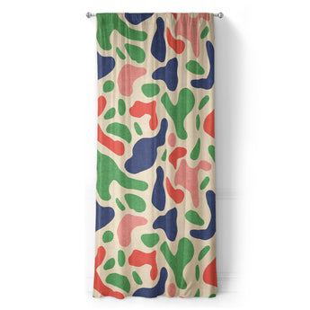 Cosimo Blue Green Red in Long (50" x 96") Size