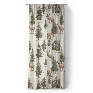 Forest Deer in Long (50" x 96") Size