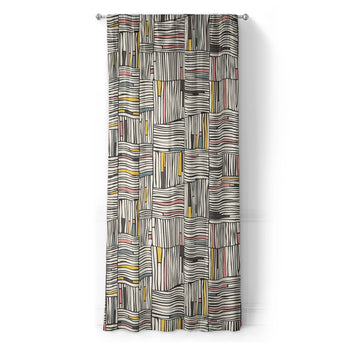 Atticus Multicolor Crosshatch in Long (50" x 96") Size