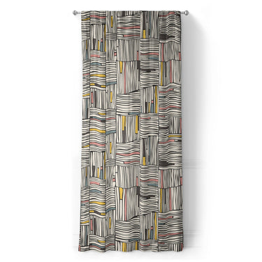 Atticus Multicolor Crosshatch in Long (50" x 96") Size