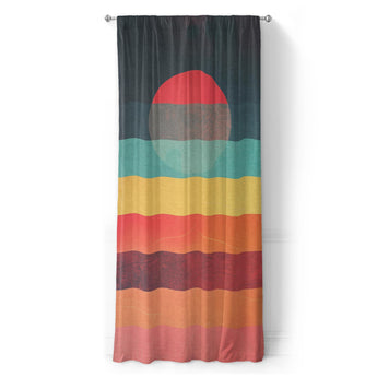 Decrescendo Multicolor in Long (50" x 96") Size
